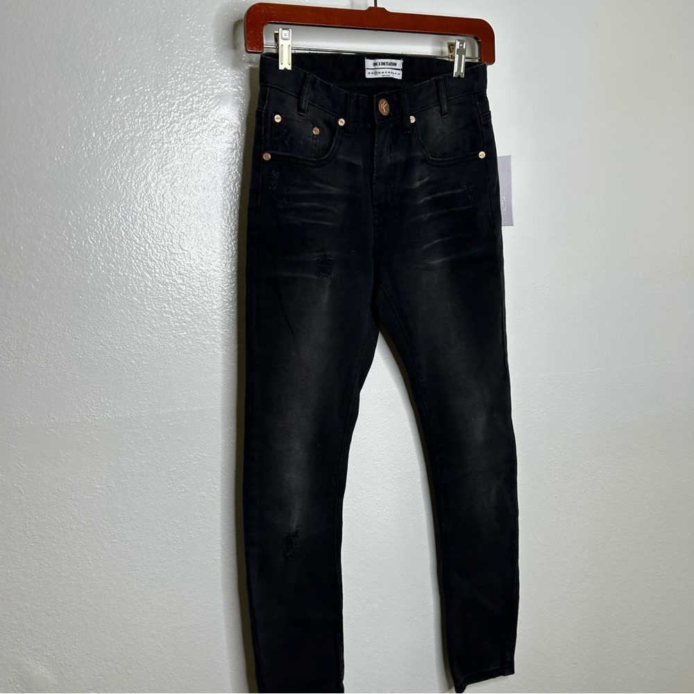 NWT One Teaspoon Black Oak Scallywags Jean 24